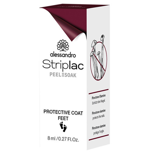 Alessandro Striplac Peel or Soak Protective Coat Feet 8 ml
