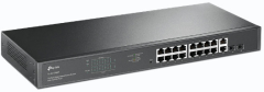 TP-LINK 18-Port Gigabit Rackmount TL-SG1218MP Switch with...