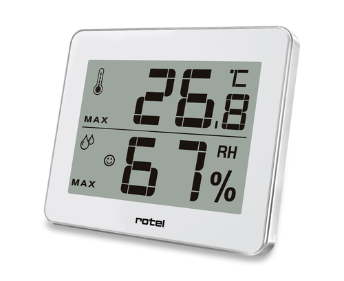rotel Thermo-Hygrometer digitalweiss