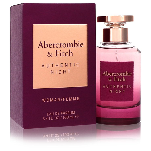 Abercrombie & Fitch Authentic Night by Abercrombie & Fitch Eau de Parfum Spray 100 ml