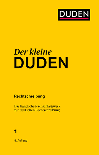 DUDEN Das kleine DE Wrterbuch 783411046690