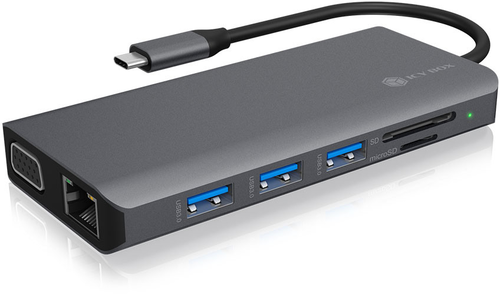 ICY BOX USB 3.0 Type-C Notebook IB-DK4070-CP Dockingstation
