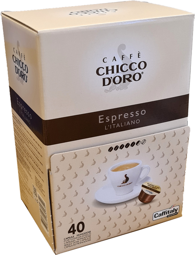 CHICCO DORO Kaffee Caffitaly 802352 Espresso Italiano 40 Stck