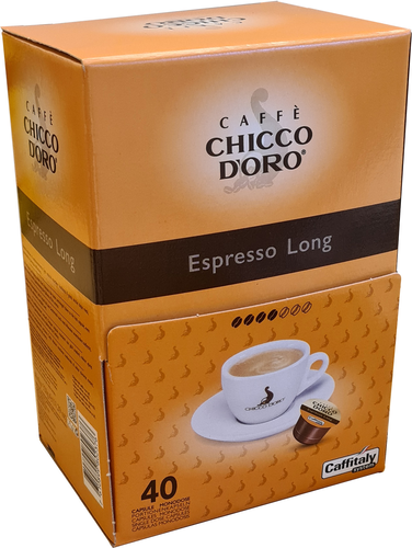 CHICCO DORO Kaffee Caffitaly 802376 Espresso Long 40 Stck