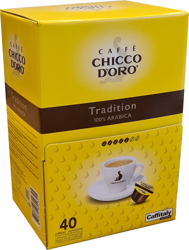 CHICCO DORO Kaffee Caffitaly 802345 Tradition Arabica 40 Stck