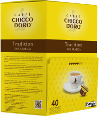 CHICCO DORO Kaffee Caffitaly 802345 Tradition Arabica 40...
