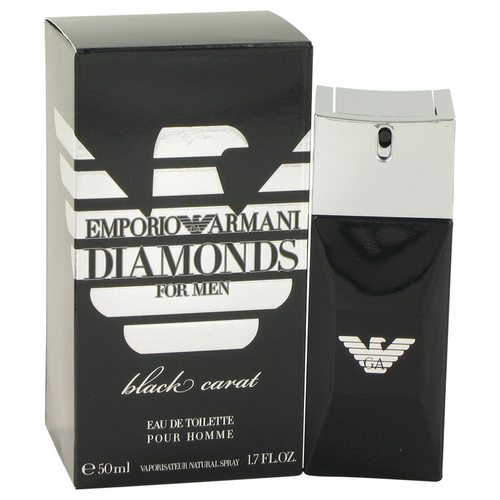 Emporio Armani Diamonds Black Carat by Giorgio Armani Eau de Toilette Spray 50 ml