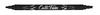 ONLINE Callibrush Pen TWIN 3mm 18600/6 Black