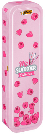 BIC Summer Metal Box 978219 pink 4 Stck