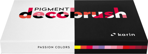 KARIN Pigment Deco Brush 29C6 Passion Colors Set 12 Farben