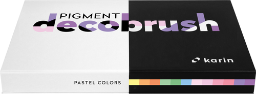 KARIN Pigment Deco Brush 29C7 Pastel Colors Set 12 Farben