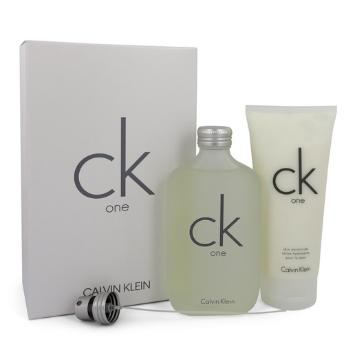 CK ONE by Calvin Klein Gift Set -- 6.7 oz Eau de Toilette Spray + 6.7 oz Body Moisturizer