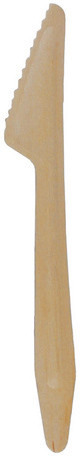 WEBSTAR Messer 16.5cm 33155 braun, Holz 50 Stck