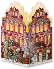 COPPENRATH Adventskalender 16.5x11.5cm 71022 Nostalgische...