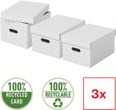 ESSELTE Aufbewahrungsboxen Home M 628282 365x265x205mm,...