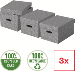 ESSELTE Aufbewahrungsboxen Home M 628283 365x265x205mm,...