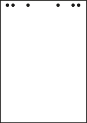 LANDRE Flipchartblöcke blanko 20 Bl 10050588 80g,...