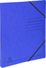 EXACOMPTA Ringhefter 2.0cm 542552E blau, Gummiband, 2-Ring A4