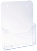 EXACOMPTA Prospekthalter A5 75058D transparent 73x173x214mm