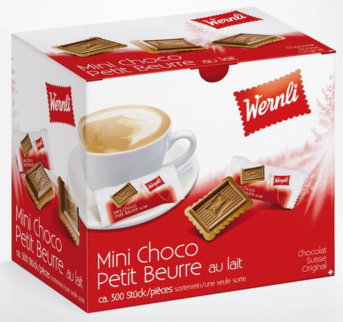 WERNLI Mini Choco Petit Beurre 343322 300 Stck Wernli Gastro