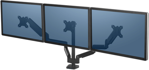 FELLOWES Monitorhalter Platinum Series 8042601 dreifach, schwarz