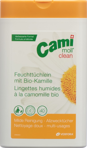 CAMI MOLL clean Feuchttcher NF Box 40 Stk