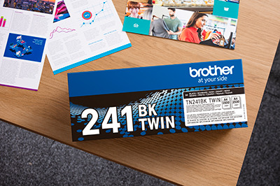 BROTHER Toner HY Twin Pack schwarz TN-241BKTWIN HL-3140/3170 2x2500 Seiten