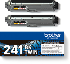 BROTHER Toner HY Twin Pack schwarz TN-241BKTWIN...