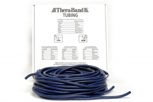 TheraBand Tubing blau, extrastark 30.5 m