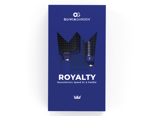 Olivia Garden NANOTHERMIC Royalty Edit Kit blau