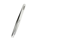 Rubis Pinzette schräg, Inox Krebsschleife