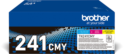 BROTHER Toner Multipack CMY TN-241CMY HL-3140/3170 1400 Seiten