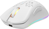 DELTACO Lightweight Gaming Mouse,RGB GAM-120-W Wireless, White, WM80