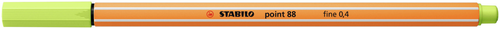 STABILO Feinschreiber Point 88 0.4mm 88/14 limettengrn