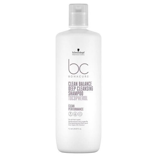 Schwarzkopf BC Clean Balance Deep Cleans Shampoo 1000 ml