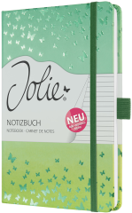 JOLIE Notizbuch Butterfly Confetti JN347 liniert, 174 S.,...