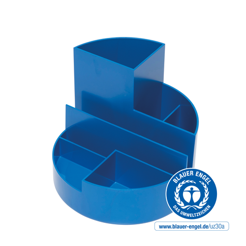MAUL Stiftekcher Recycle 4117637.ECO 6 Fcher, 14cm, 12.5cm, blau