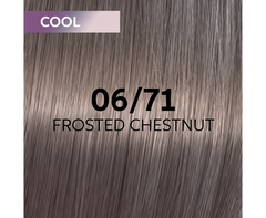 Wella Shinefinity Zero Lift Glaze 06/71 Frosted Chestnut...