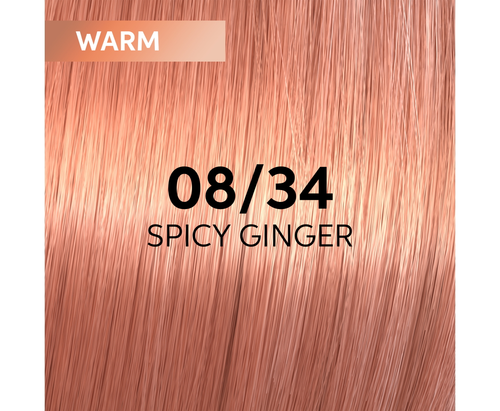 Wella Shinefinity Zero Lift Glaze 08/34 Spicy ginger 60 ml