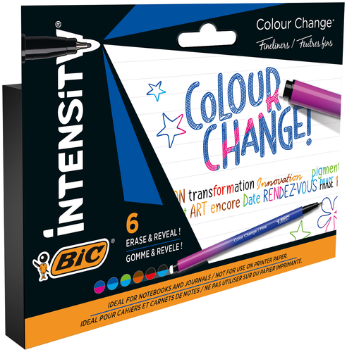 BIC Feinschreiber Color change CEL1012091 6 Stck