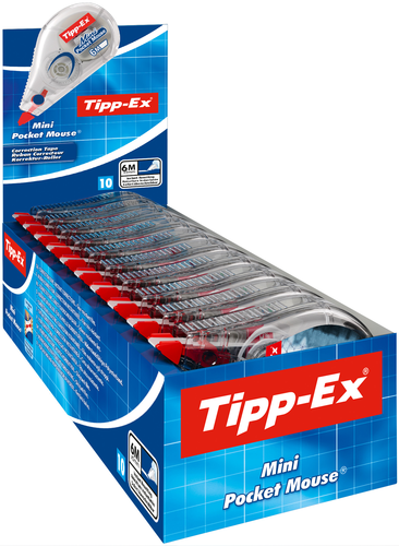 TIPP-EX Mini Pocket Mouse 8922365 10 Stck