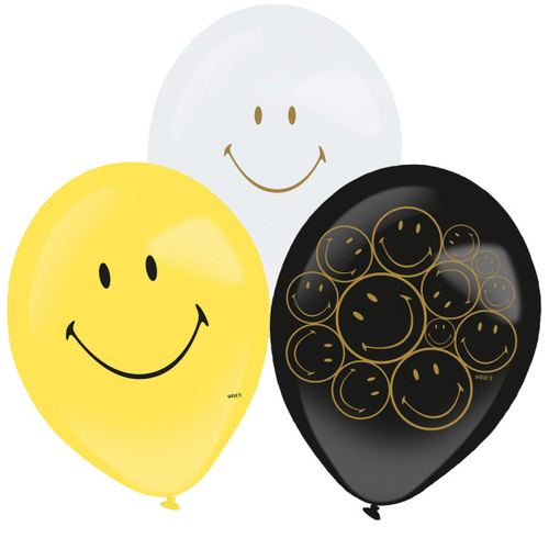 NEUTRAL Ballon Smiley 27.5cm 9914446 6 Stck