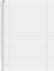 BRUNNEN Brunnen Collegeblock Student 1067427 A4 liniert mit Rand 80 Blatt