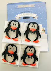 ROOST Taschenwärmer 4er Set 512506.2.1 Pinguin 12x9cm