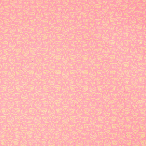 CLAIREFONTAINE Tiny Rolls Kraft rosa Blumen 223828C 70g, 5x0.35m