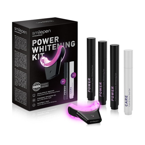 SmilePen Power Whitening & Care Kit violett/schwarz