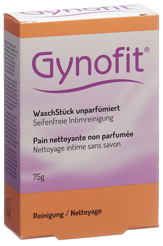 GYNOFIT Waschstck unparfmiert 75 g