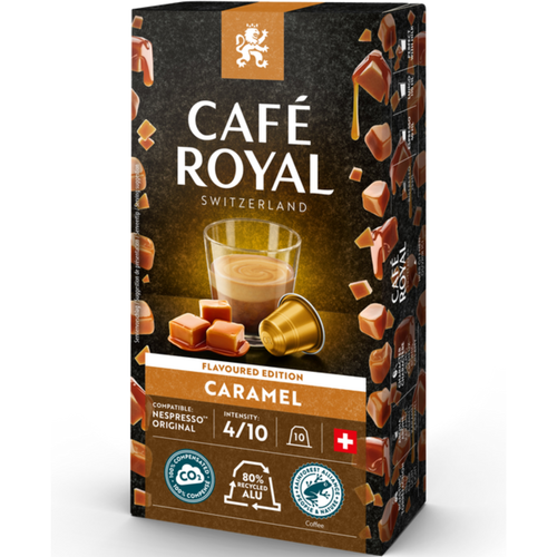 CAFE ROYAL Kaffeekapseln Alu 2001783 Caramel 10 Stck