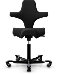 HAG Bürostuhl Capisco 8106 8106-STD schwarz/schwarz