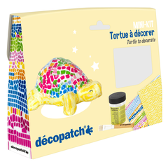DECOPATCH Bastelset Schildkröte KIT036C Bogen, Tier,...